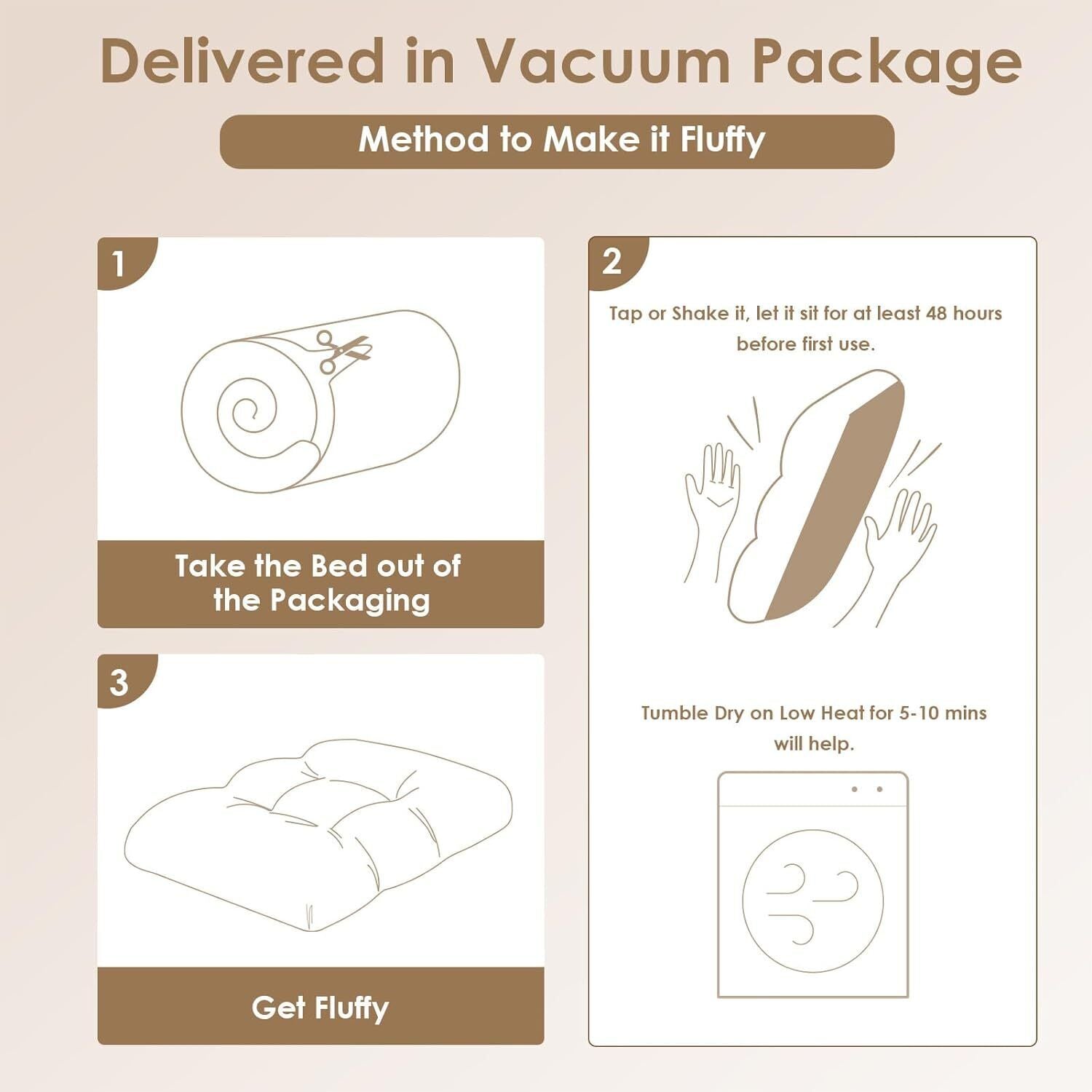 Dog Bed Soft Pet Cushion Large Dog Crate Puppy Cat Mattress Washable Pad Mat Xl